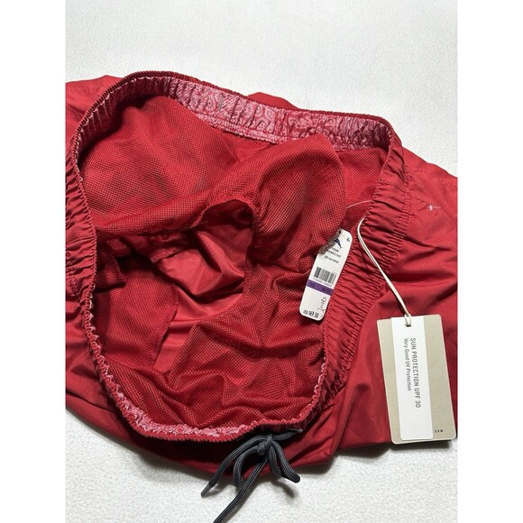 NWT Tommy Bahama New Naples Coast Men's XXL 2XL Swim Trunks UPF Chili Pepper Red - Picture 2 of 15